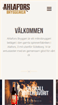 Mobile Screenshot of ahlaforsbryggerier.se